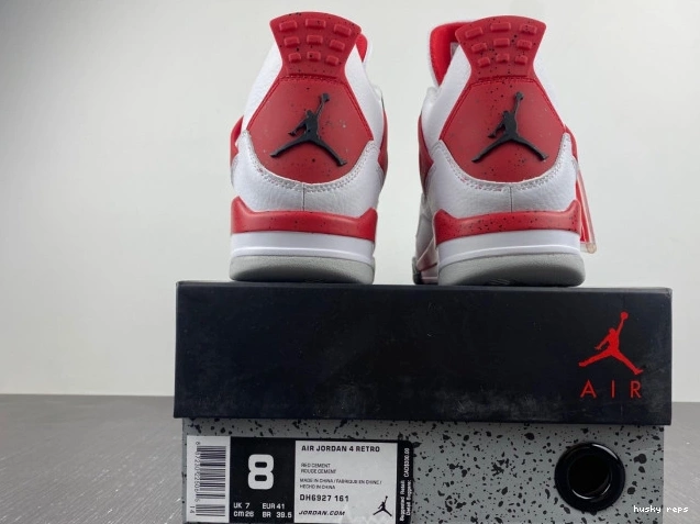 Cheap Husky Air Jordan DH6927-161 4 Cement Red 0716